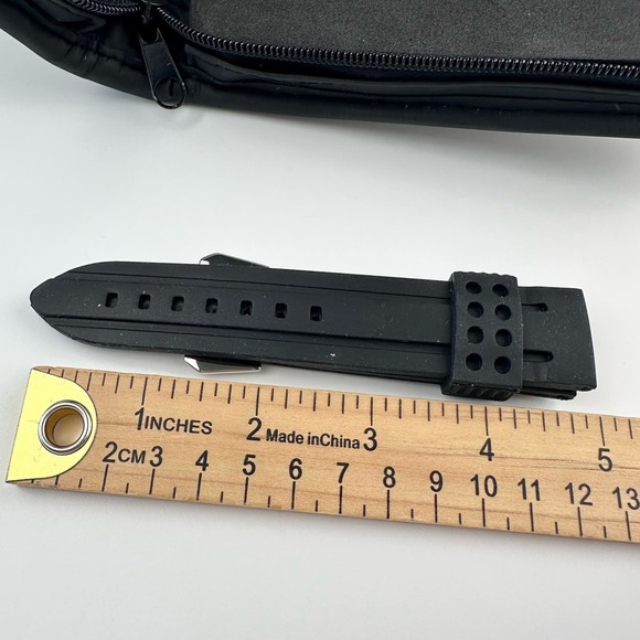 NOS Akribos XXIV Multi Function Chronograph Watch Stainless Steel extra Band - Picture 13 of 15